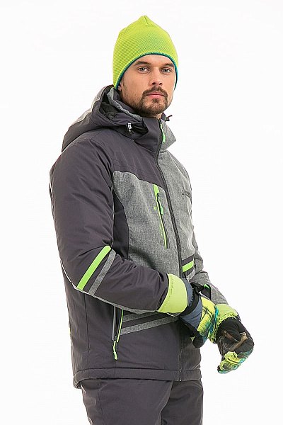 Мужская горнолыжная Куртка High Experience Серый, 6980192