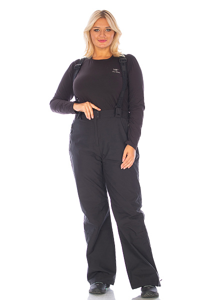 Женские горнолыжные Штаны WHS Черный, 8783315