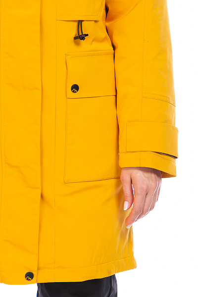 Женская зимняя Парка WHS Желтый, 8783338