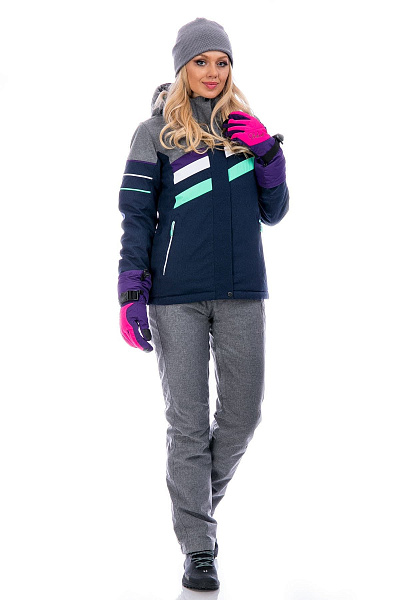 Женский горнолыжный Костюм High Experience Серый, 6980278K3