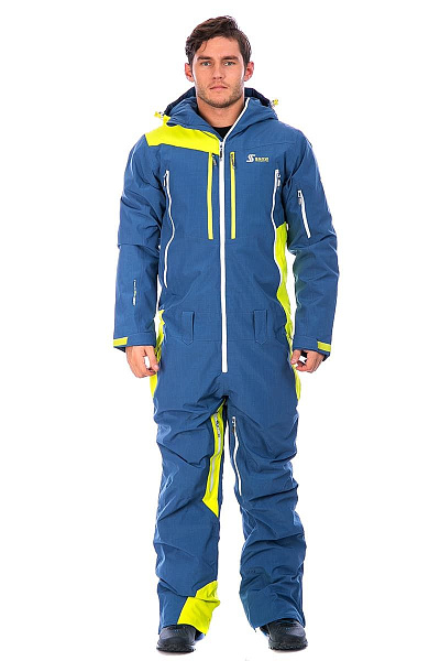 Мужской горнолыжный Комбинезон Snow Headquarter Салатовый, 838115