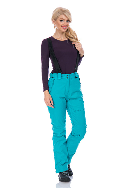 Женские горнолыжные Штаны WHS Бирюзовый, 8783234