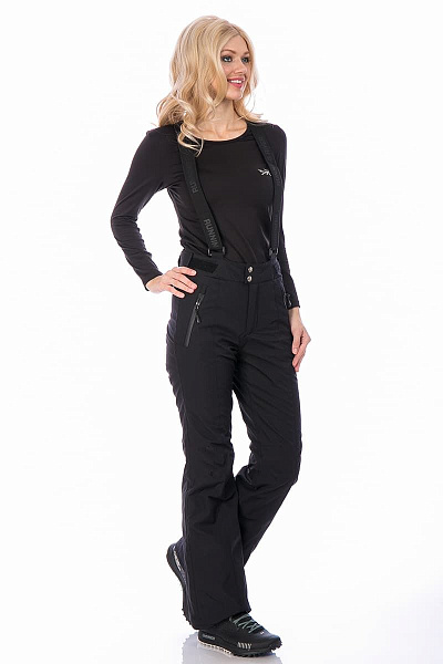 Женские горнолыжные Штаны Running River Черный, 827823