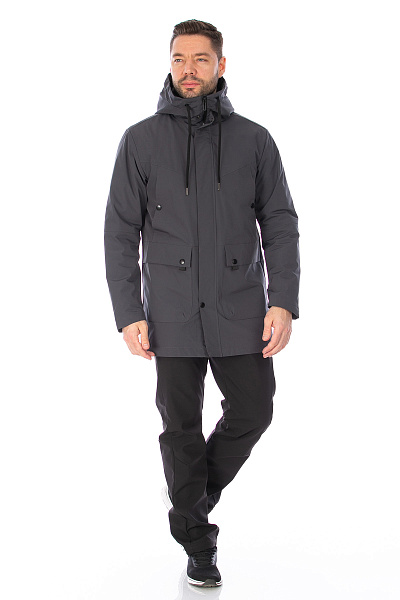 Парка Lafor Темно-серый, 767093