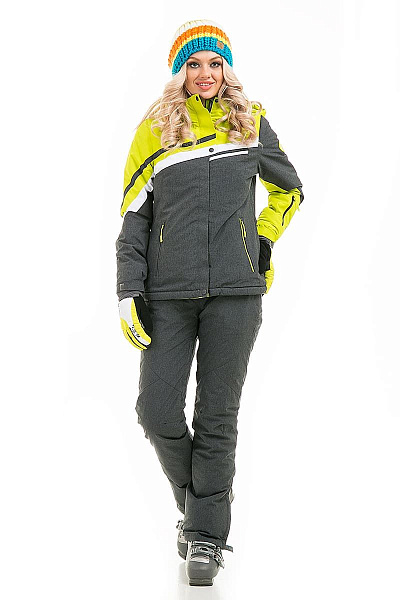 Женский горнолыжный Костюм High Experience Серый, 6980174K1