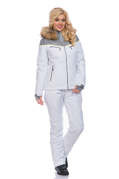 Женский горнолыжный Костюм High Experience Белый, 6980309K2