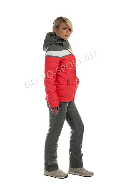 Женский горнолыжный Костюм High Experience Коралловый, 698041K2