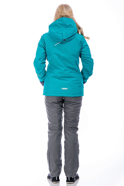 Женский горнолыжный Костюм High Experience Бирюзовый, 6980246K1