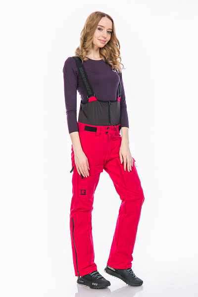 Женские горнолыжные Штаны Running River Малиновый, 827892