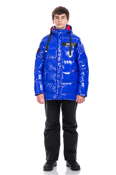 Детский зимний Пуховик WHS Синий, 8783297