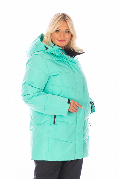 Женская зимняя Куртка Lafor Мятный, 767061