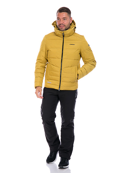 Мужской зимний Пуховик WHS Желтый, 8783191
