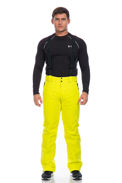 Мужские горнолыжные Штаны WHS Желтый, 8783253