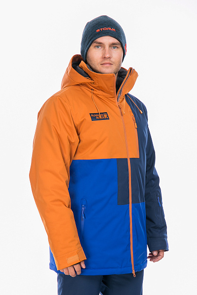 Мужская горнолыжная Куртка Running River Коричневый, 827890