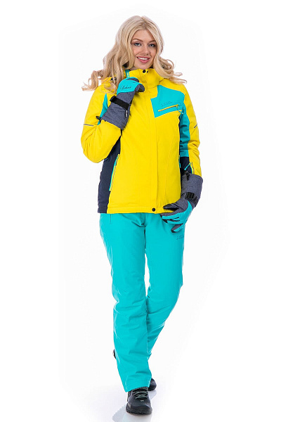 Женский горнолыжный Костюм High Experience Желтый, 6980281K1
