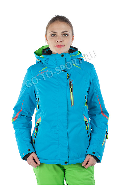 Женская горнолыжная Куртка WHS Голубой, 878315