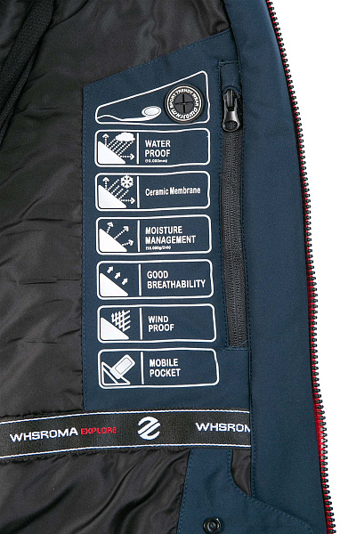 Куртка WHS Серо-синий, 8783471