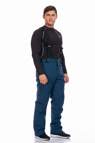 Мужские горнолыжные Штаны High Experience Синий, 6980357