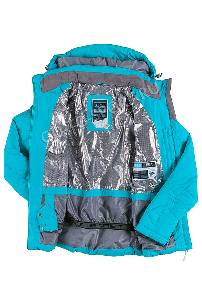 Женская горнолыжная Куртка High Experience Голубой, 6980123