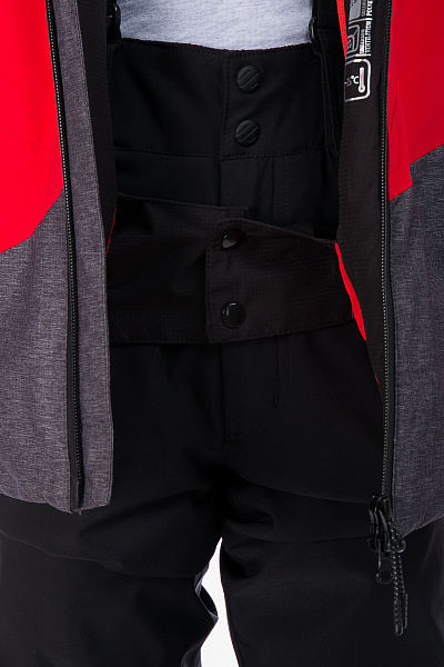 Детская горнолыжная Куртка WHS Красный, 8783211