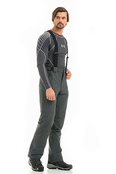 Мужские горнолыжные Штаны High Experience Серый, 6980193