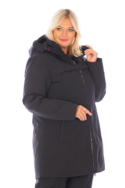 Женская зимняя Парка Lafor Черный, 767040