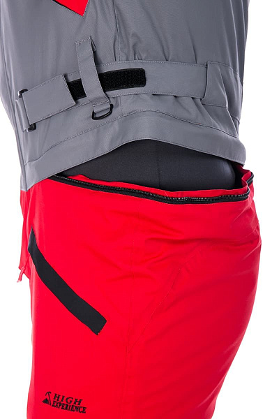 Мужской горнолыжный Комбинезон High Experience Красный, 6980301