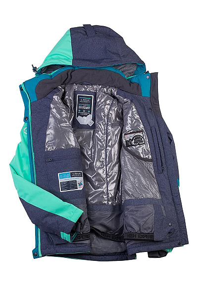 Женский горнолыжный Костюм High Experience Мятный, 6980194K1