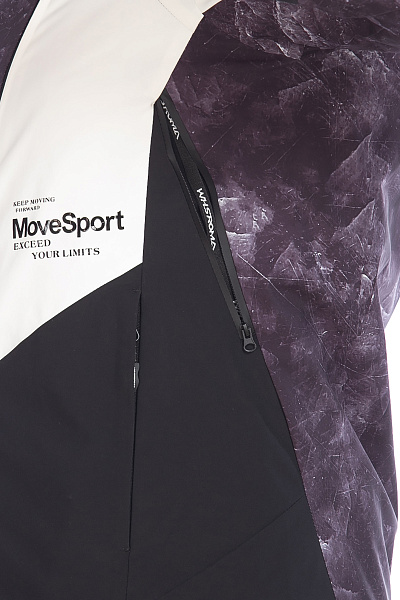 Мужской горнолыжный Костюм WHS Белый, 8783390K2