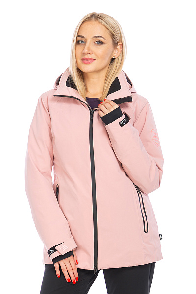 Женская горнолыжная Куртка WHS Розовый, 8783342