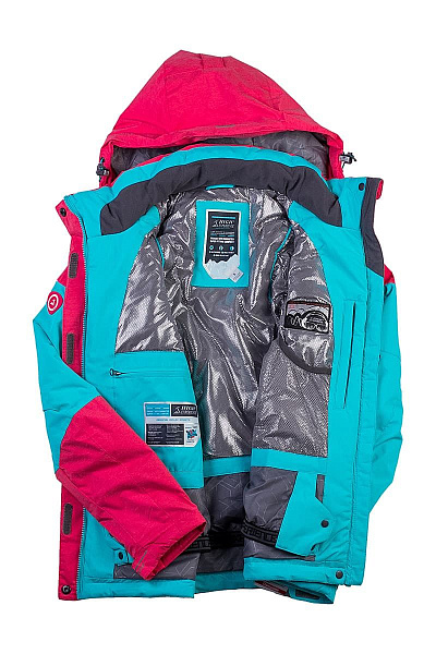 Женская горнолыжная Куртка High Experience Голубой, 6980196