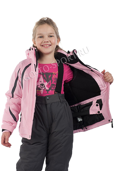 Детский горнолыжный Костюм High Experience Розовый, 698011