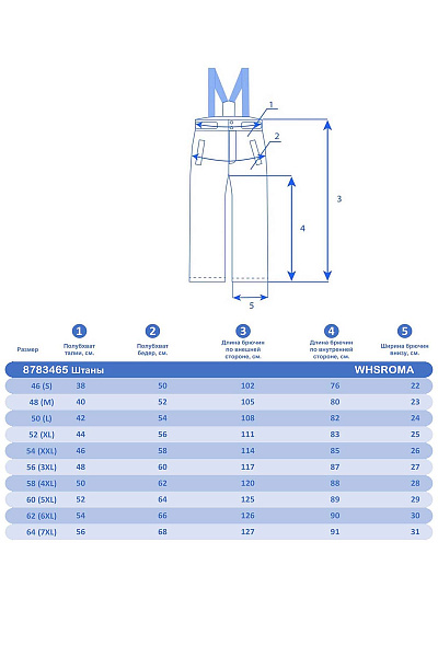 Штаны WHS Красный, 8783465