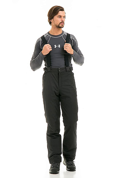 Мужские горнолыжные Штаны High Experience Черный, 6980190