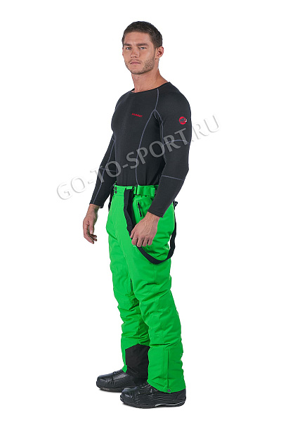 Мужские горнолыжные Штаны High Experience Зеленый, 6980101