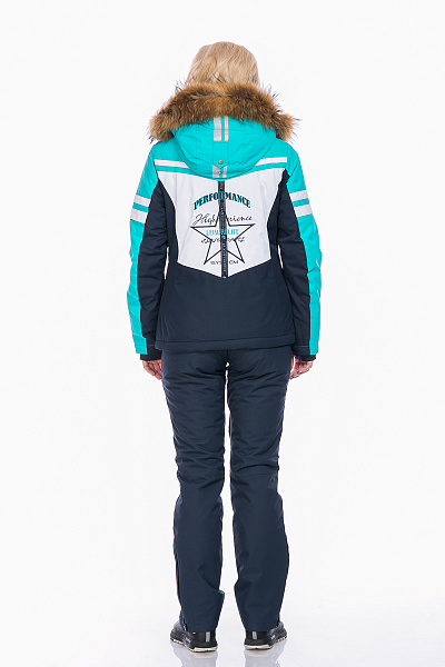 Женский горнолыжный Костюм High Experience Бирюзовый, 6980314K1