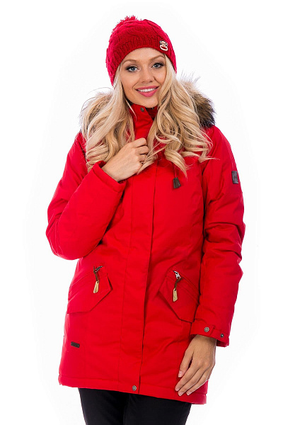 Женская зимняя Парка High Experience Красный, 6980240