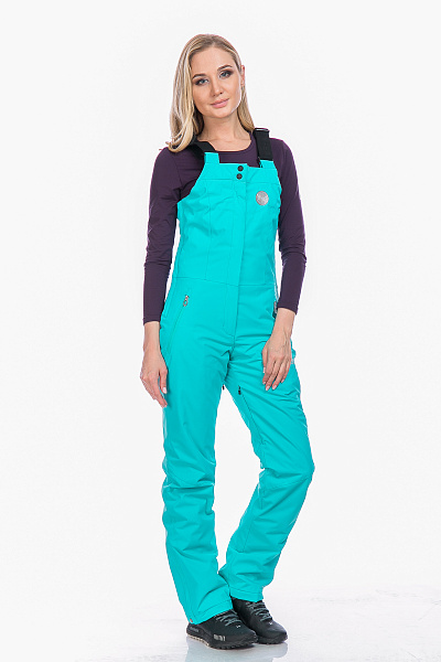 Женские горнолыжные Штаны High Experience Бирюзовый, 6980379