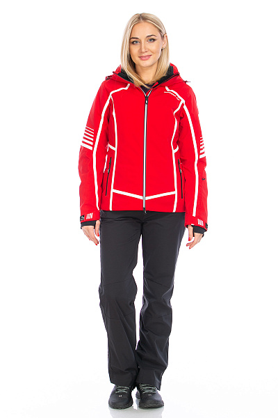 Женская горнолыжная Куртка WHS Красный, 8783358