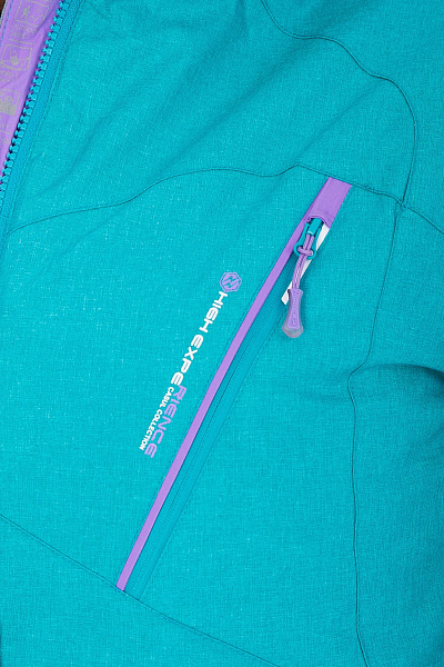 Женский горнолыжный Костюм High Experience Бирюзовый, 6980271K2