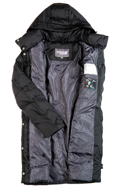 Женский зимний Пуховик Running River Черный, 8278115