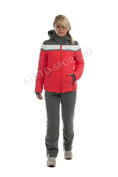 Женский горнолыжный Костюм High Experience Коралловый, 698041K2