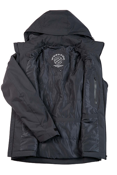 Куртка WHS Темно-серый, 8783443