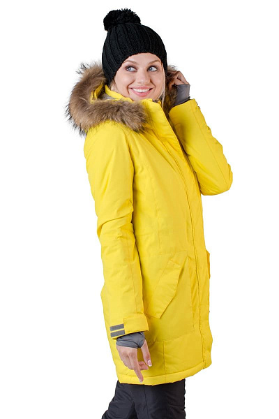 Женская зимняя Парка High Experience Желтый, 6980136