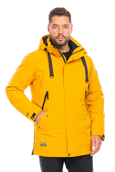 Мужская зимняя Парка WHS Желтый, 8783356