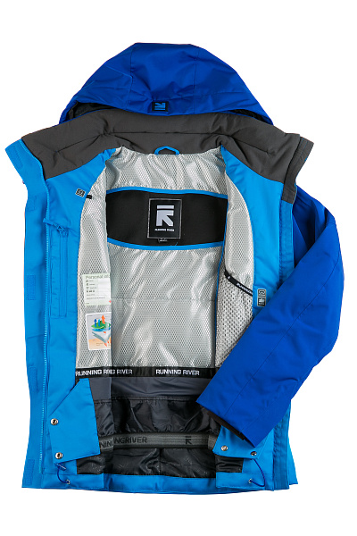 Женская горнолыжная Куртка Running River Голубой, 827889