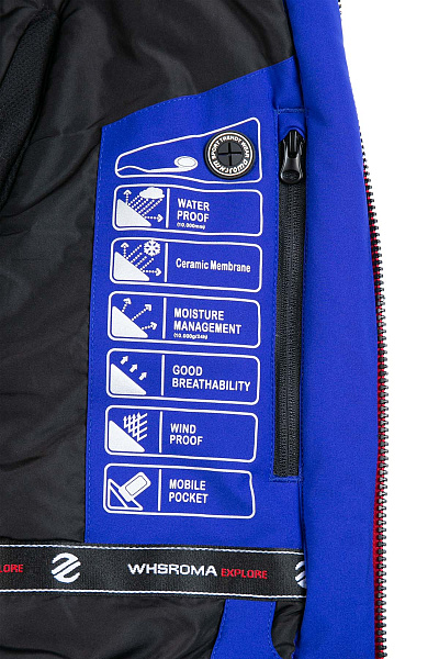 Мужской горнолыжный Костюм WHS Синий, 8783471K2