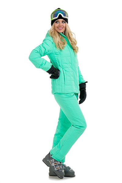 Женский горнолыжный Костюм High Experience Мятный, 6980159K1