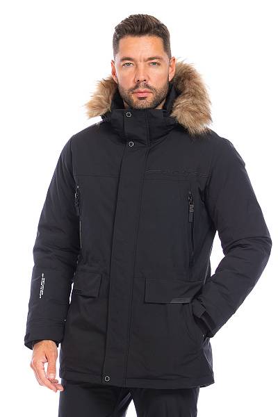 Мужская зимняя Парка Lafor Черный, 767066