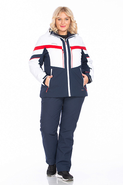 Женский горнолыжный Костюм High Experience Белый, 6980405K1